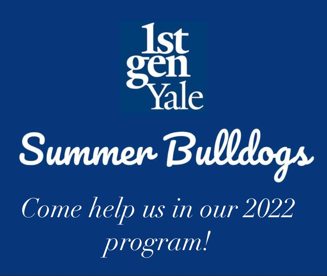 1stGenYale Summer Bulldogs 2022